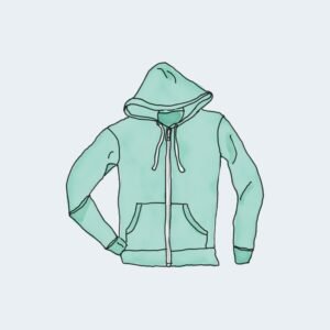 Pièce OEM Japanese OEM Hoodie With Zipper 2 — Authentique, sourcée au Japon par Seikigen