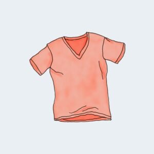 Pièce OEM Japanese OEM Vneck Tee 2 — Authentique, sourcée au Japon par Seikigen